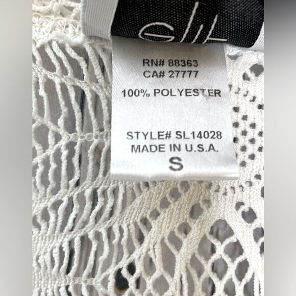 Elif by Jordan Taylor Flower Mesh Coverup Small - Picture 5 of 5